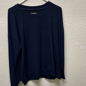 Lucky Brand Men's Dark Navy Crewneck Sweater
